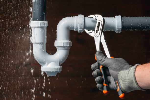 Professional Drain Cleaning technician working in Bluffton, TX